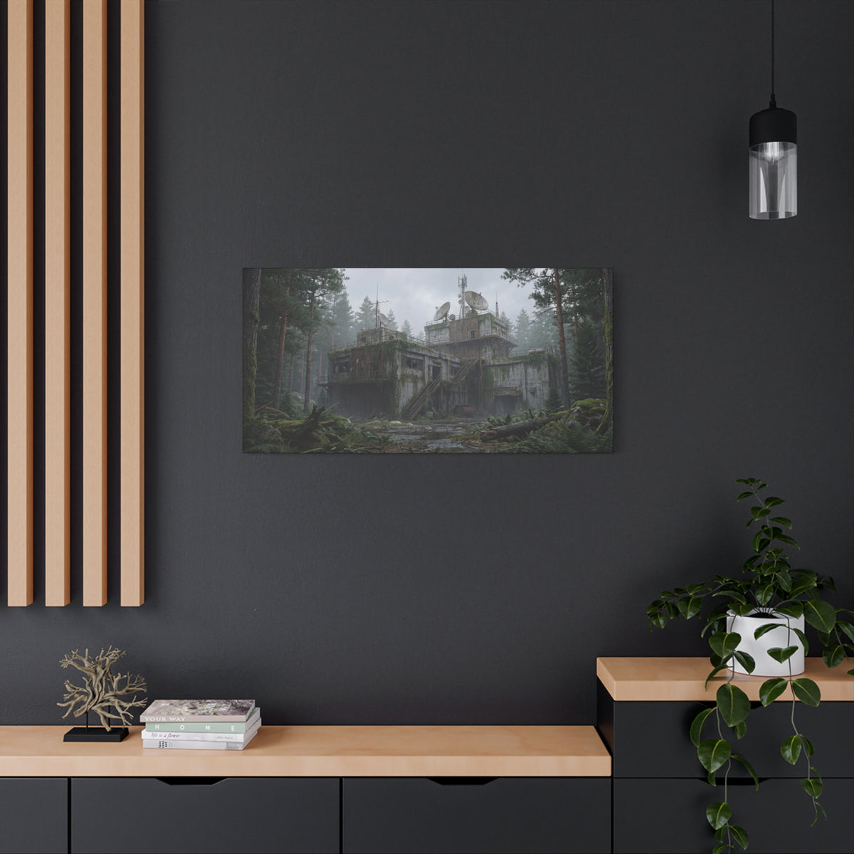 Mossline Relay // Canvas Print