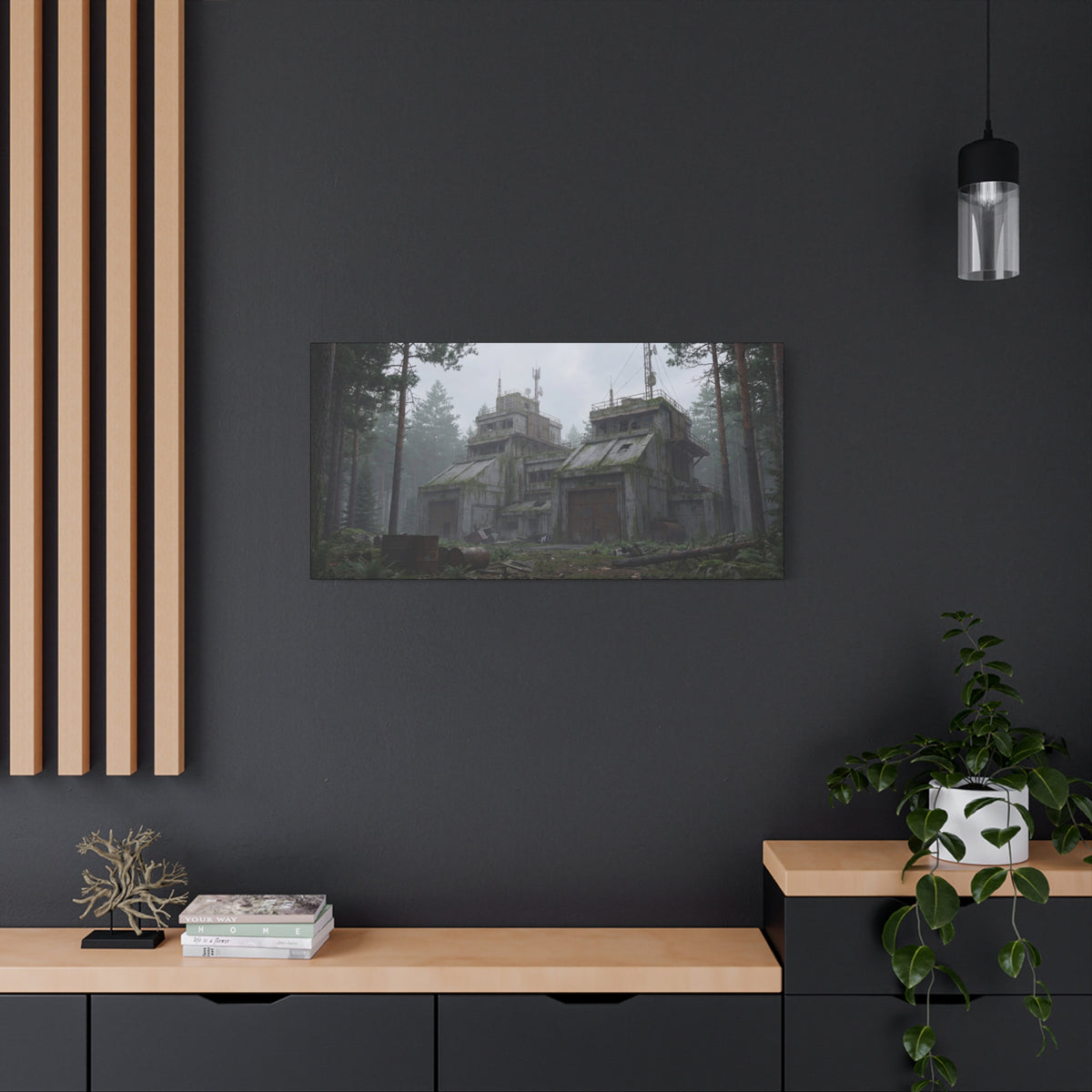 Pinewatch Outpost // Canvas Print