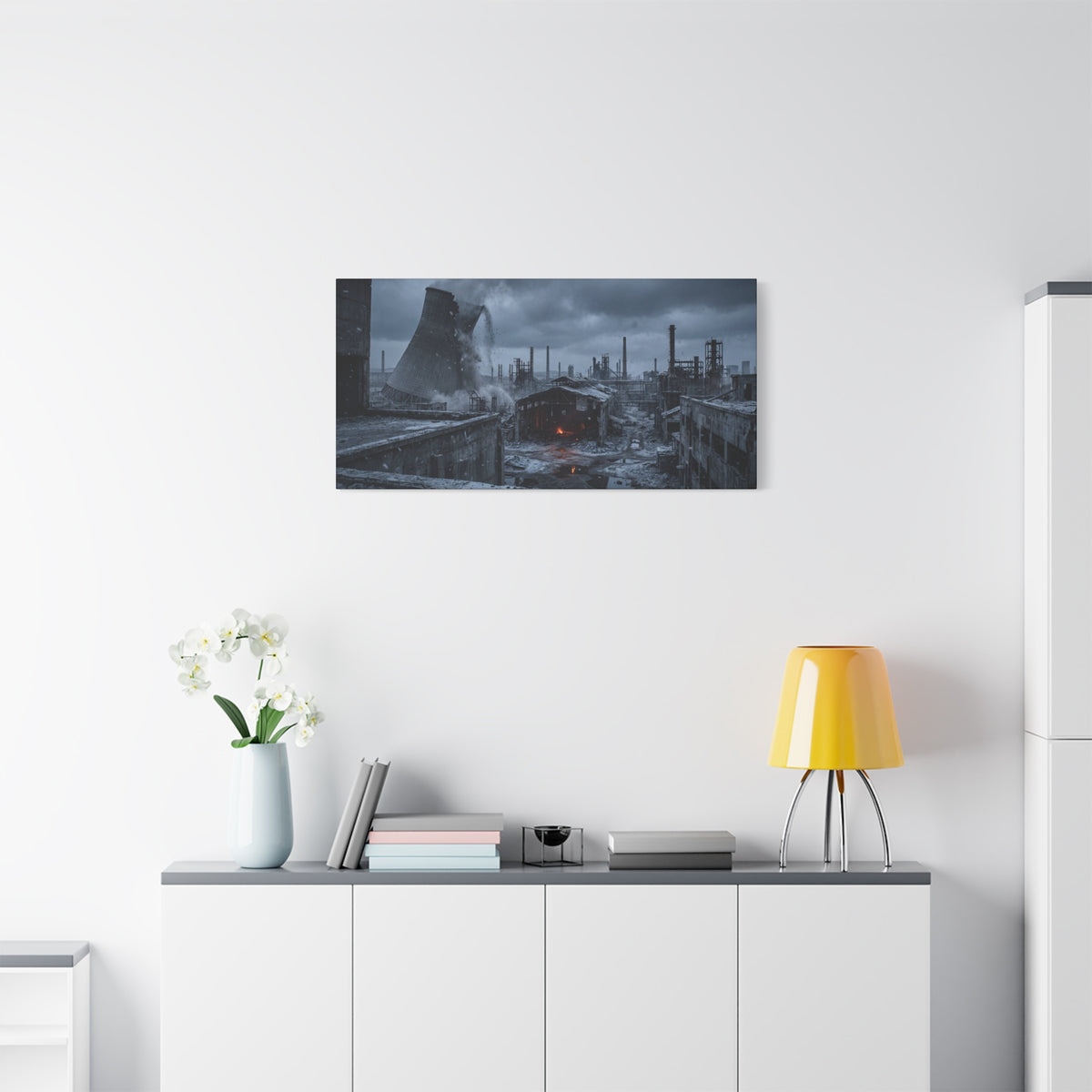 Ashfall Works // Canvas Print