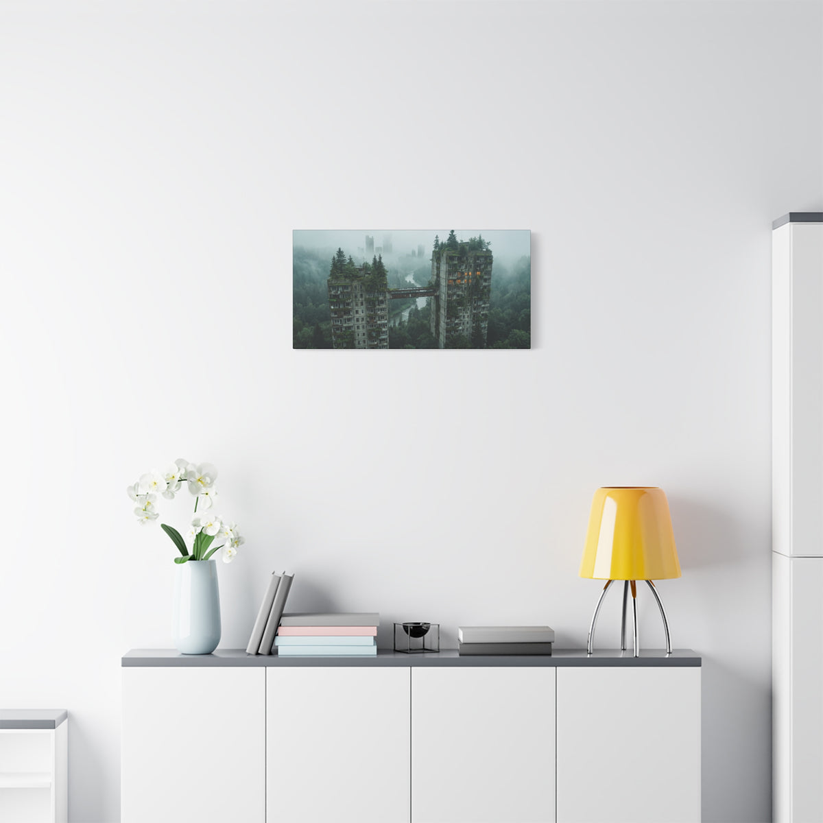 Skybridge Towers // Canvas Print
