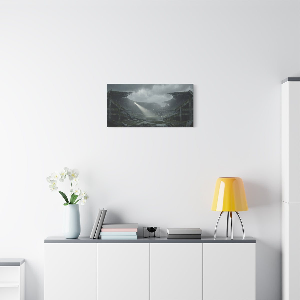 Floodlight Stadium // Canvas Print
