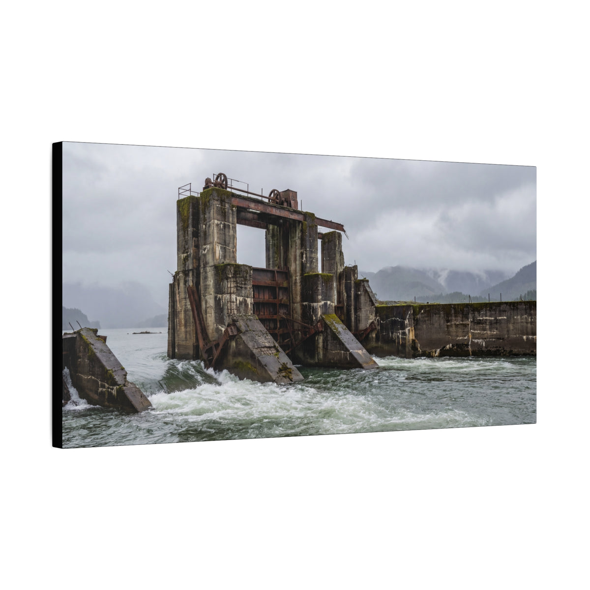 Spillway Terminal // Canvas Print