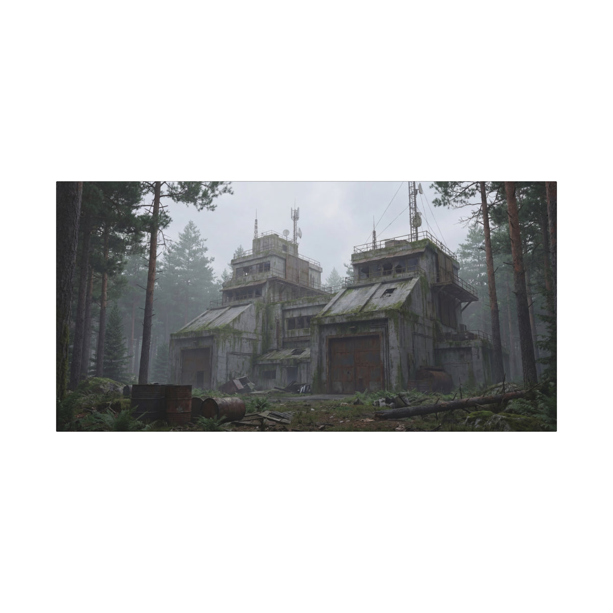 Pinewatch Outpost // Canvas Print