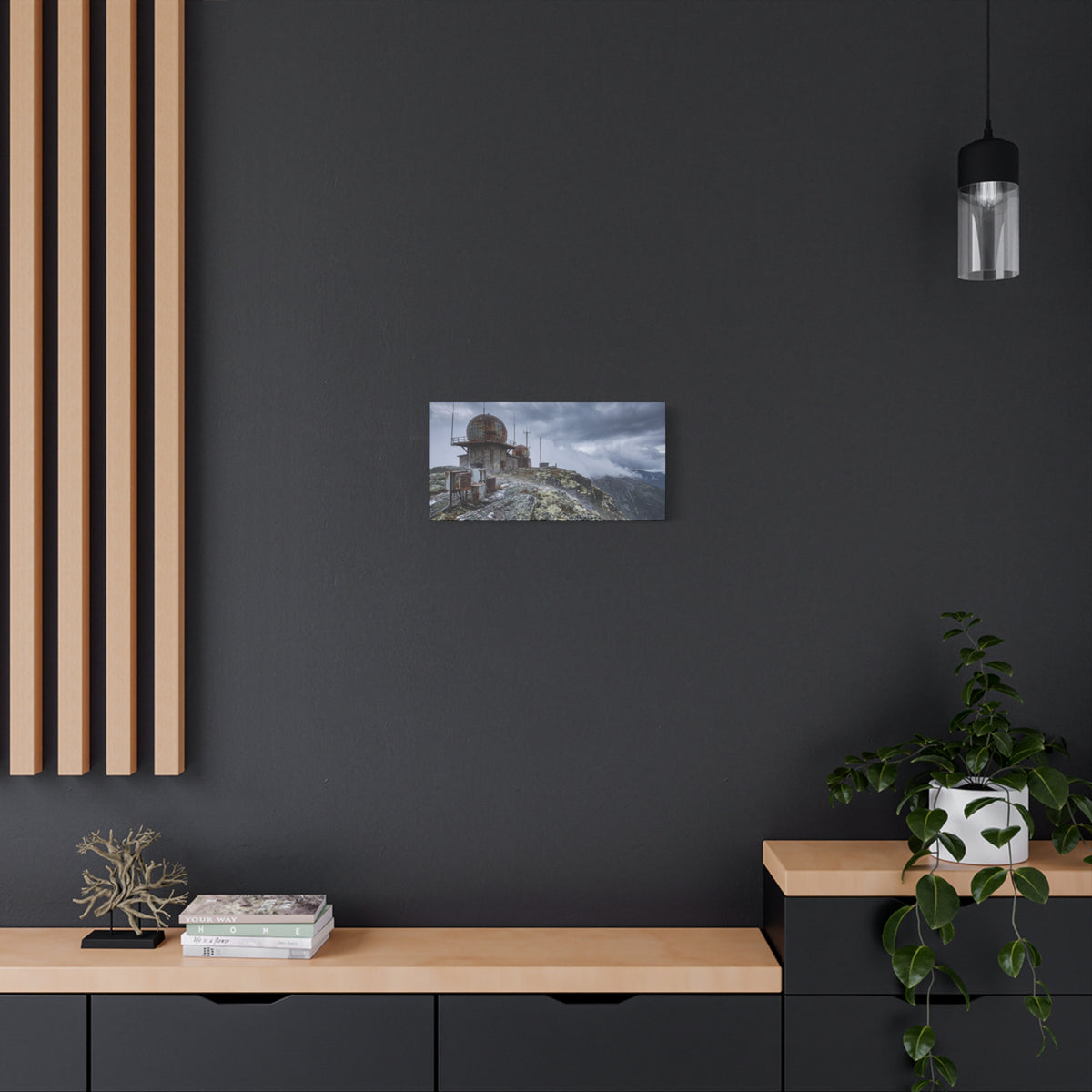 Highcrest Radome // Canvas Print