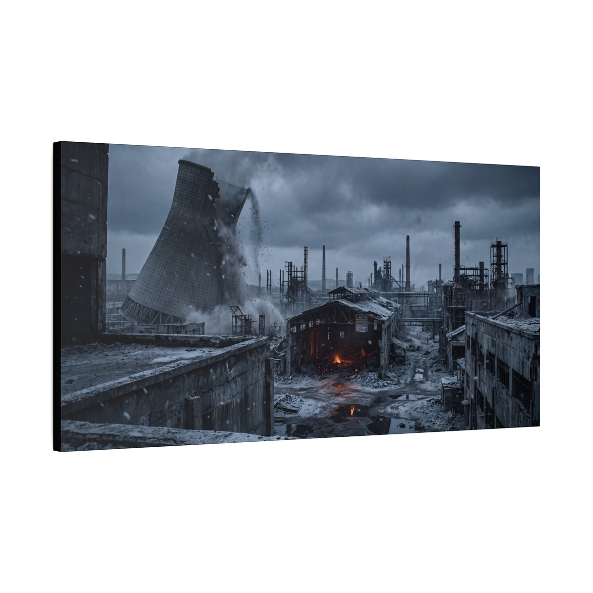 Ashfall Works // Canvas Print