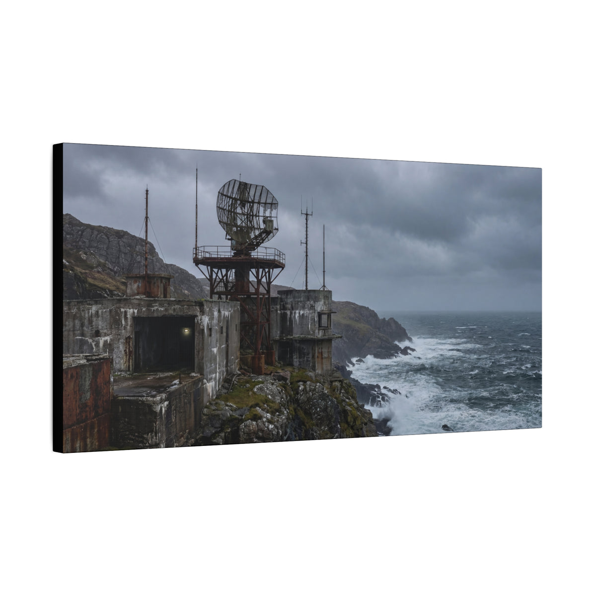 Breakwater Station // Canvas Print
