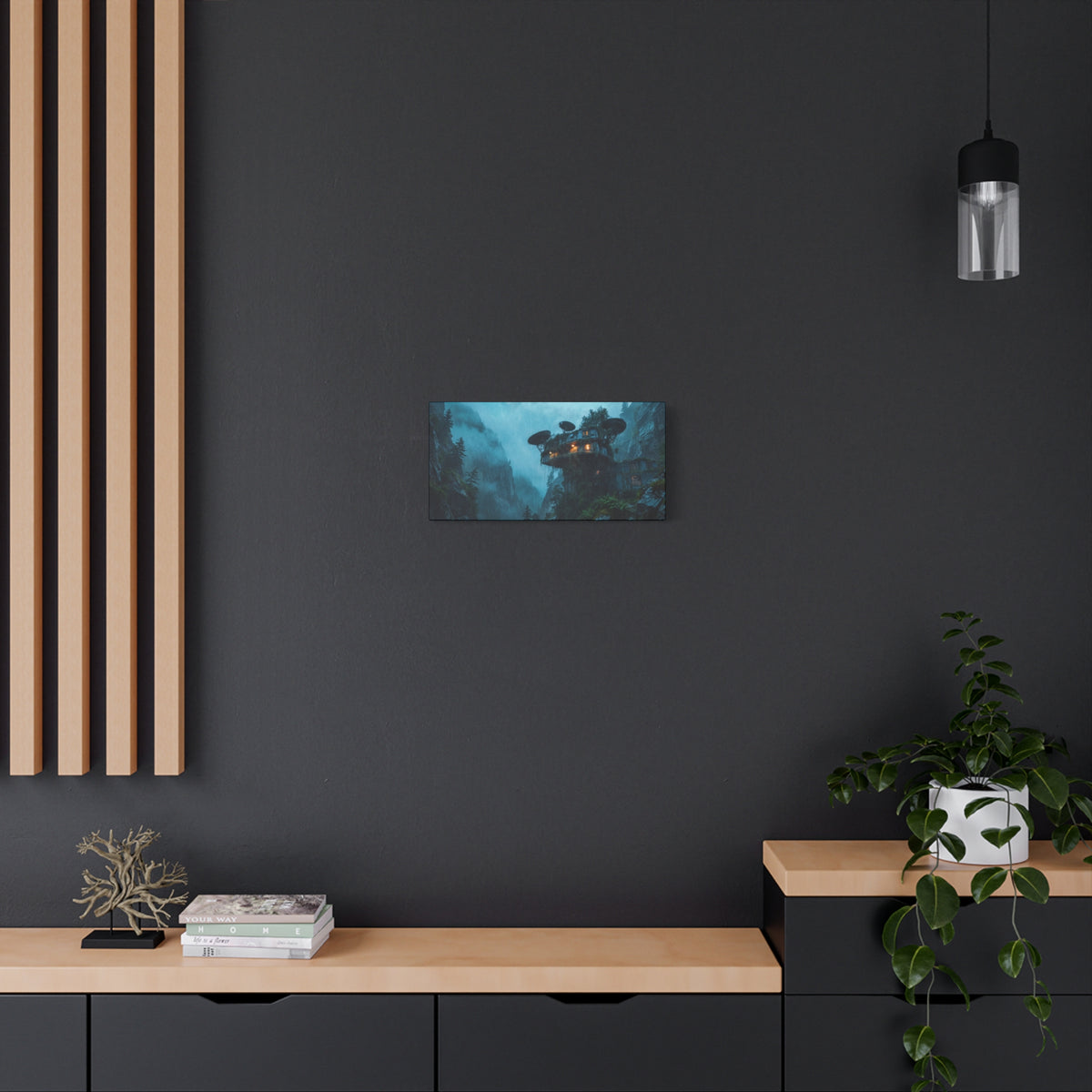 Cliffhold Array // Canvas Print