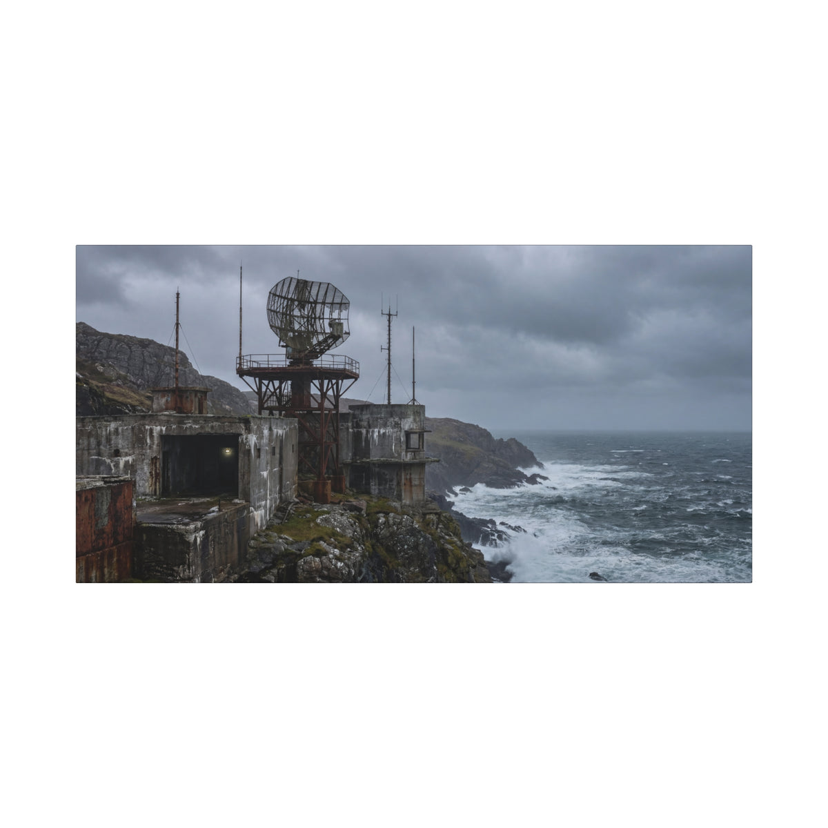 Breakwater Station // Canvas Print