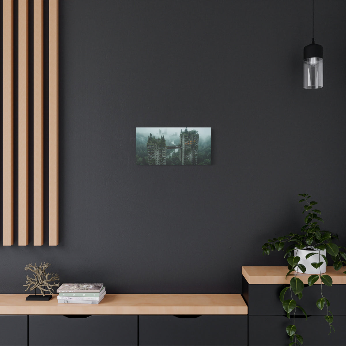 Skybridge Towers // Canvas Print