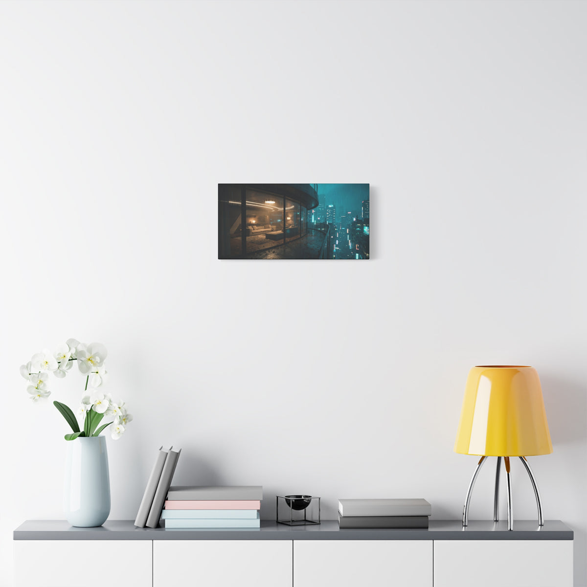 Rain District // Canvas Print