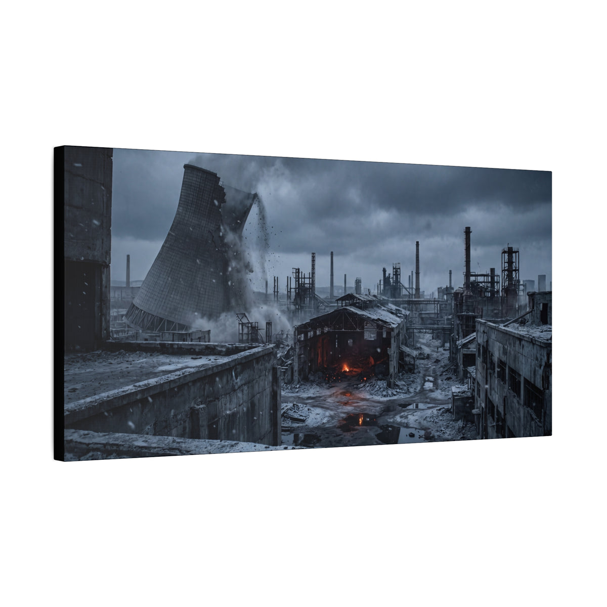 Ashfall Works // Canvas Print