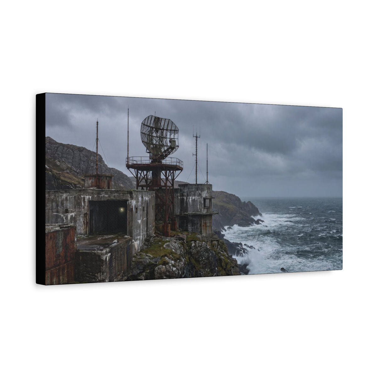 Breakwater Station // Canvas Print