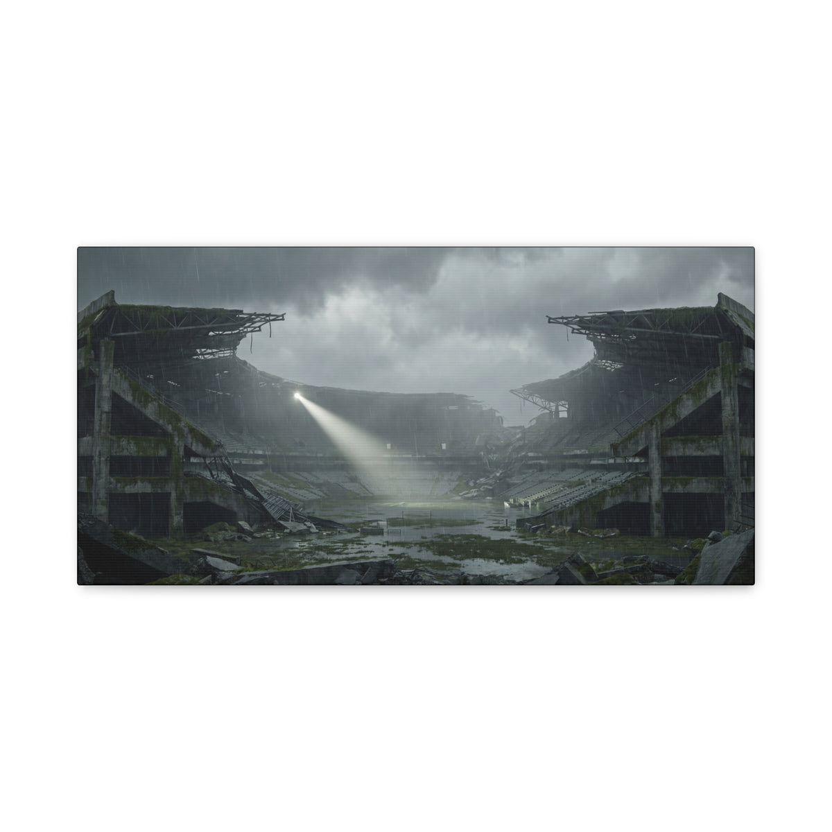 Floodlight Stadium // Canvas Print