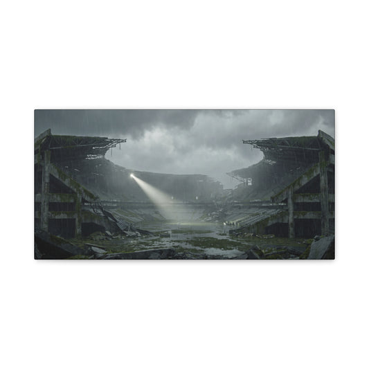 Floodlight Stadium // Canvas Print