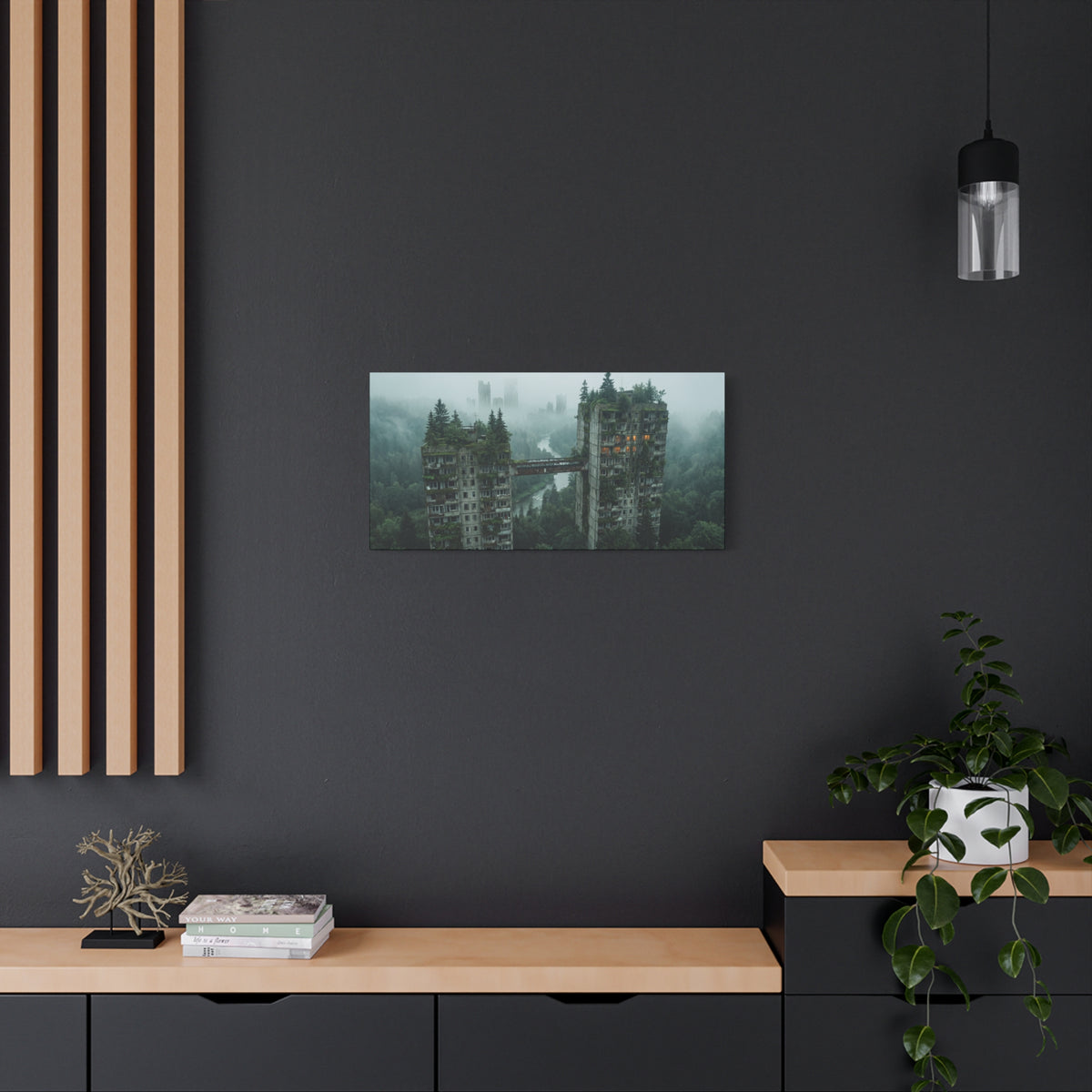 Skybridge Towers // Canvas Print