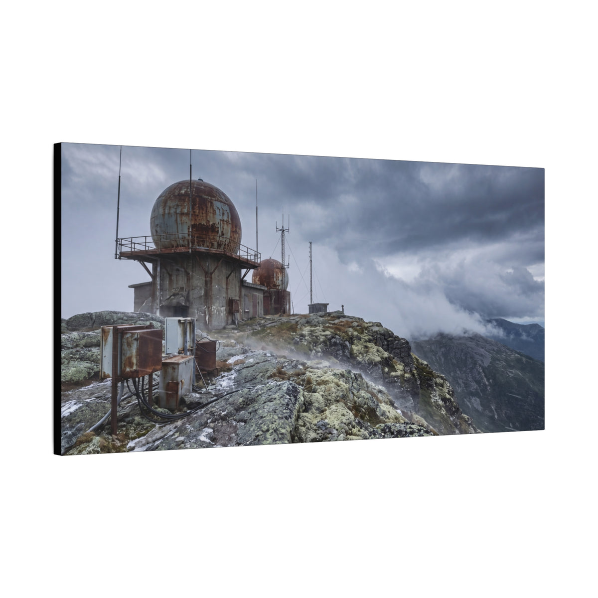 Highcrest Radome // Canvas Print