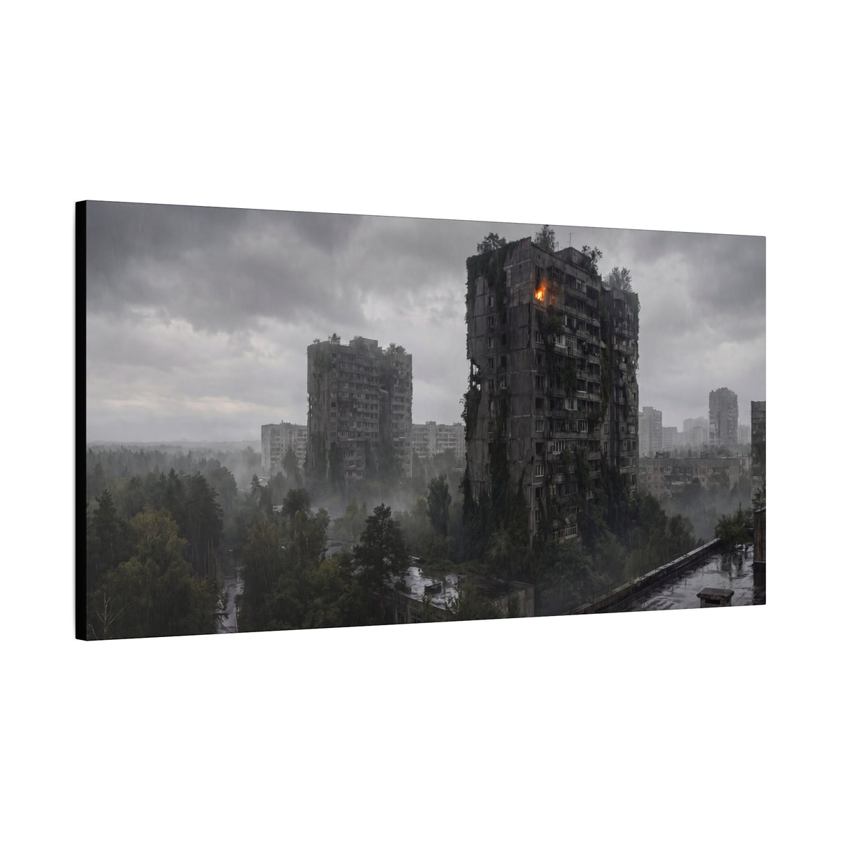Ember District // Canvas Print