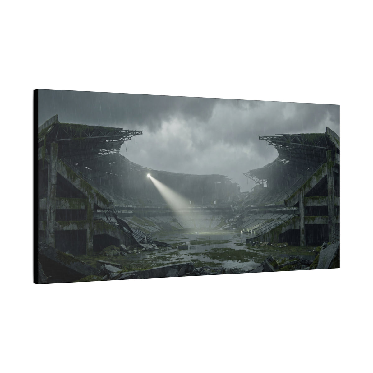 Floodlight Stadium // Canvas Print