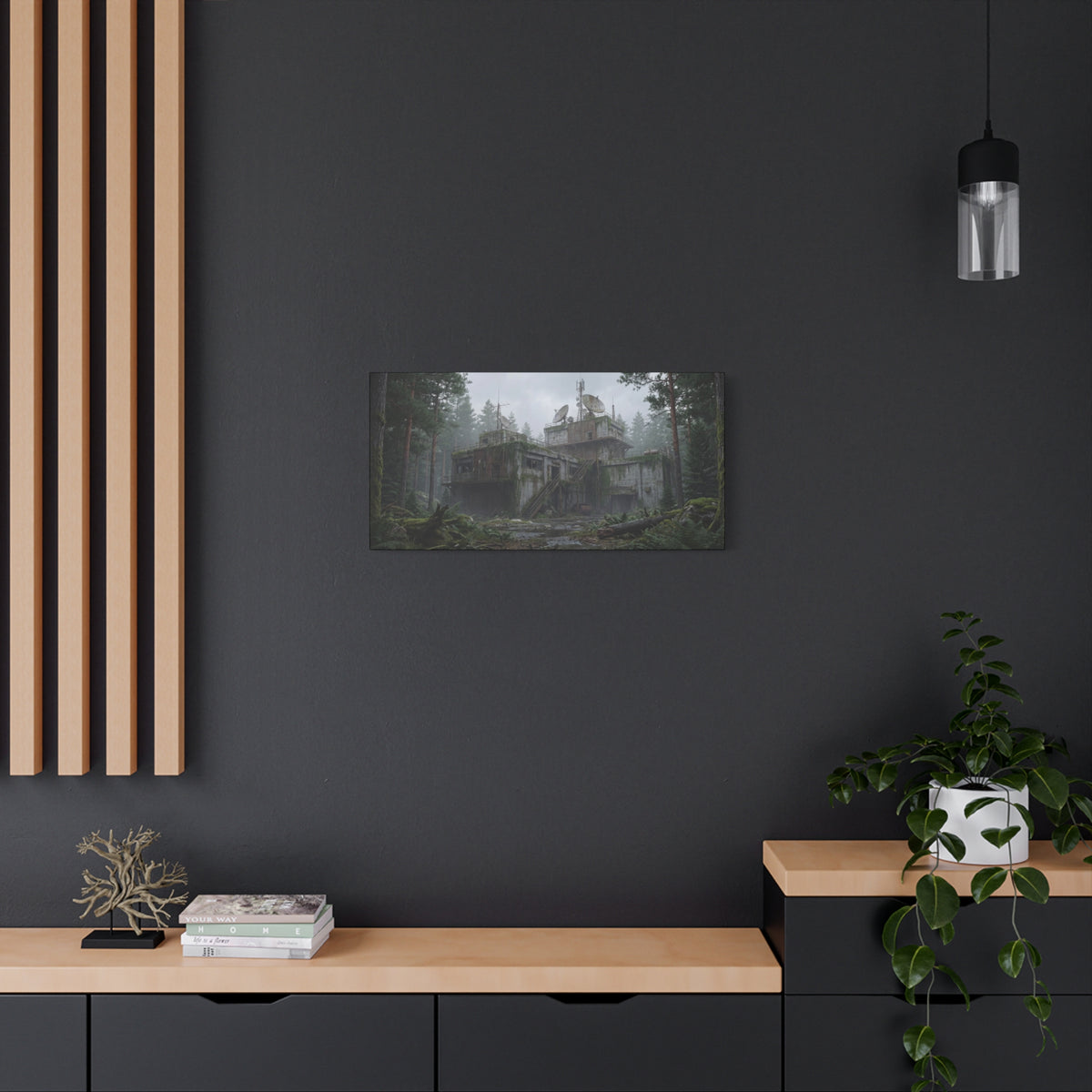 Mossline Relay // Canvas Print