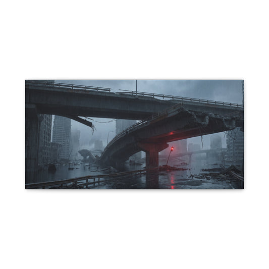 Broken Bridges // Canvas Print