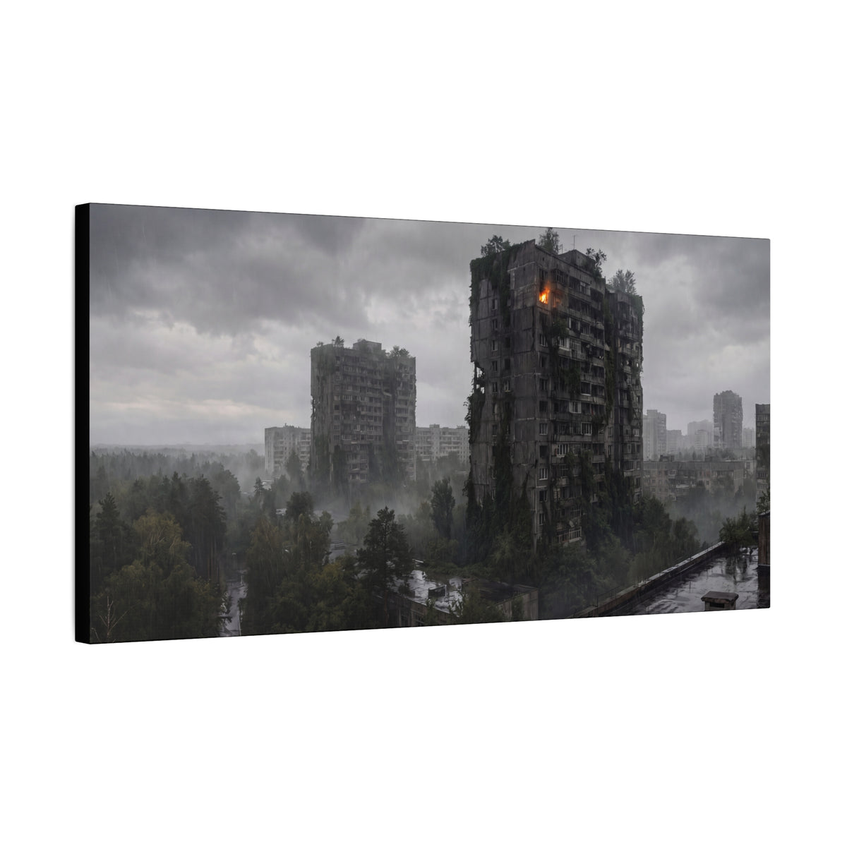 Ember District // Canvas Print