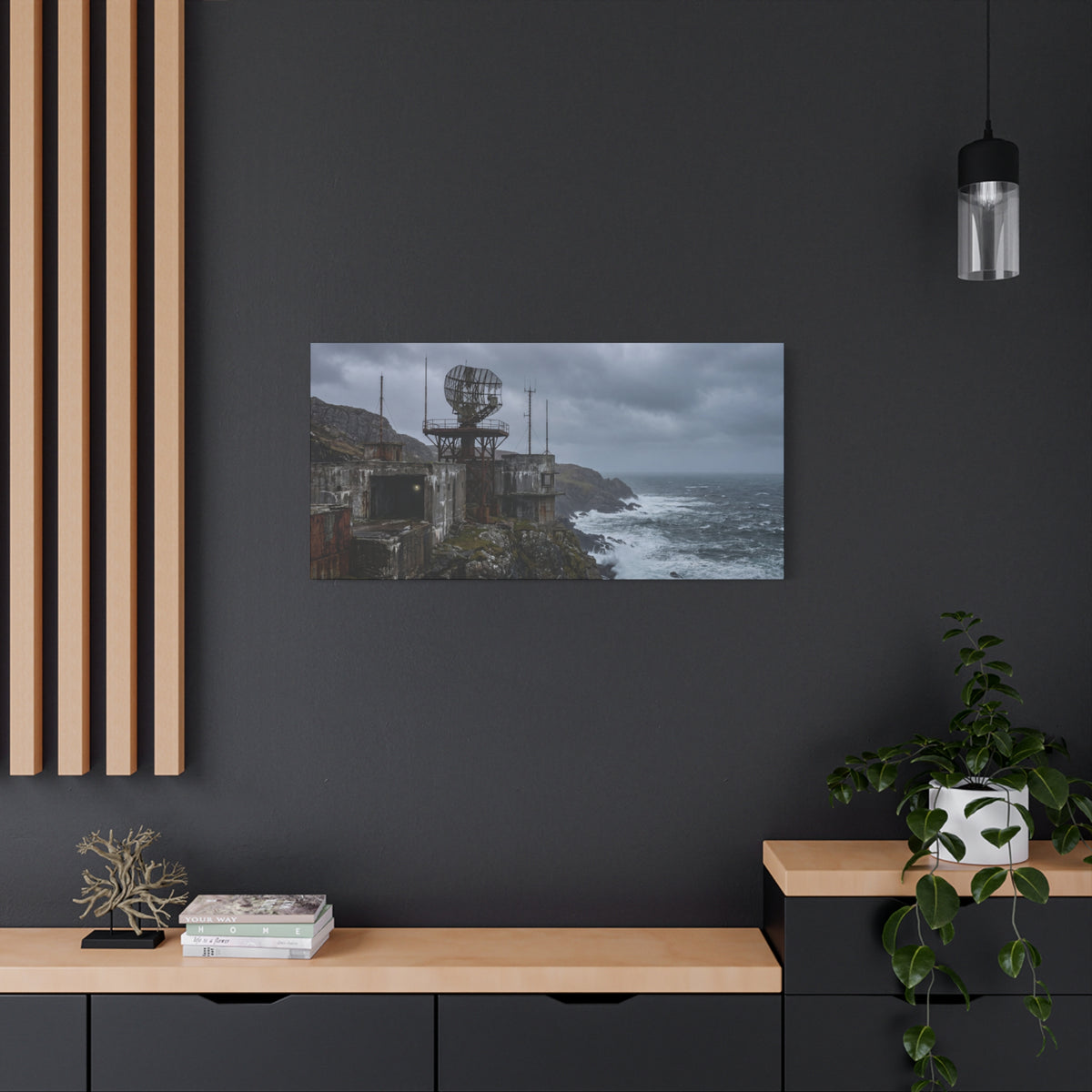 Breakwater Station // Canvas Print