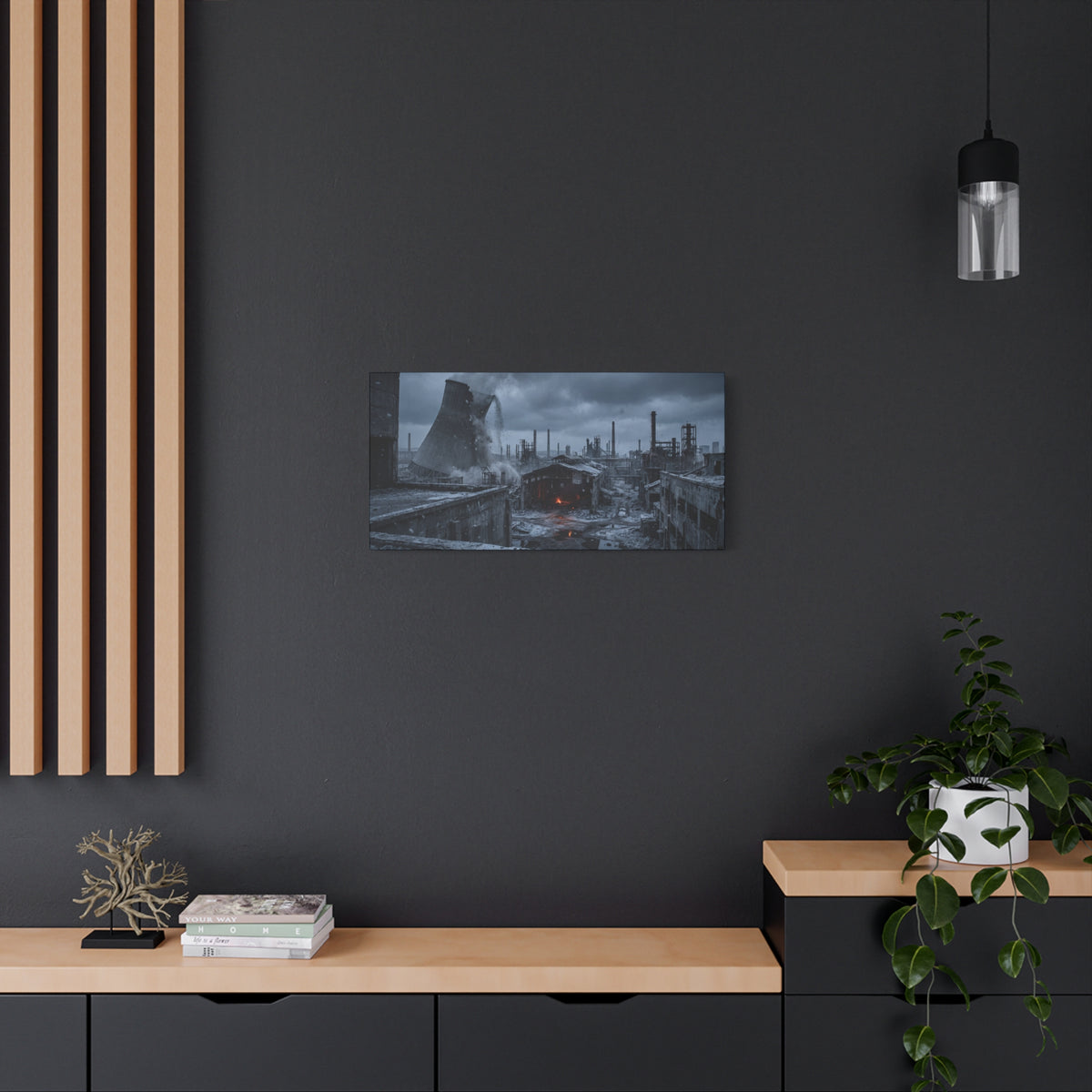 Ashfall Works // Canvas Print