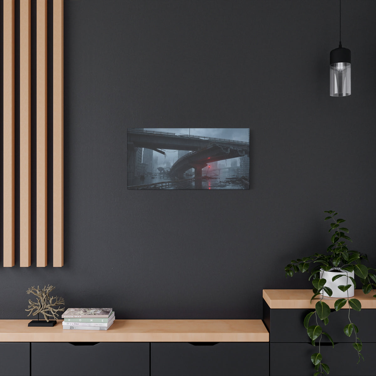 Broken Bridges // Canvas Print