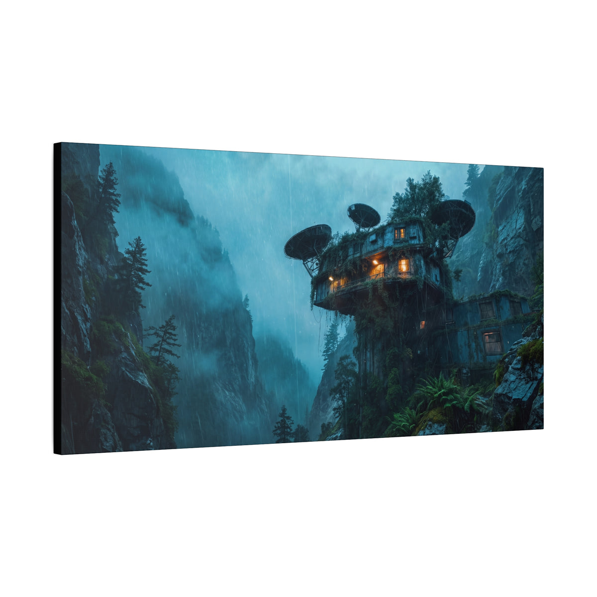 Cliffhold Array // Canvas Print