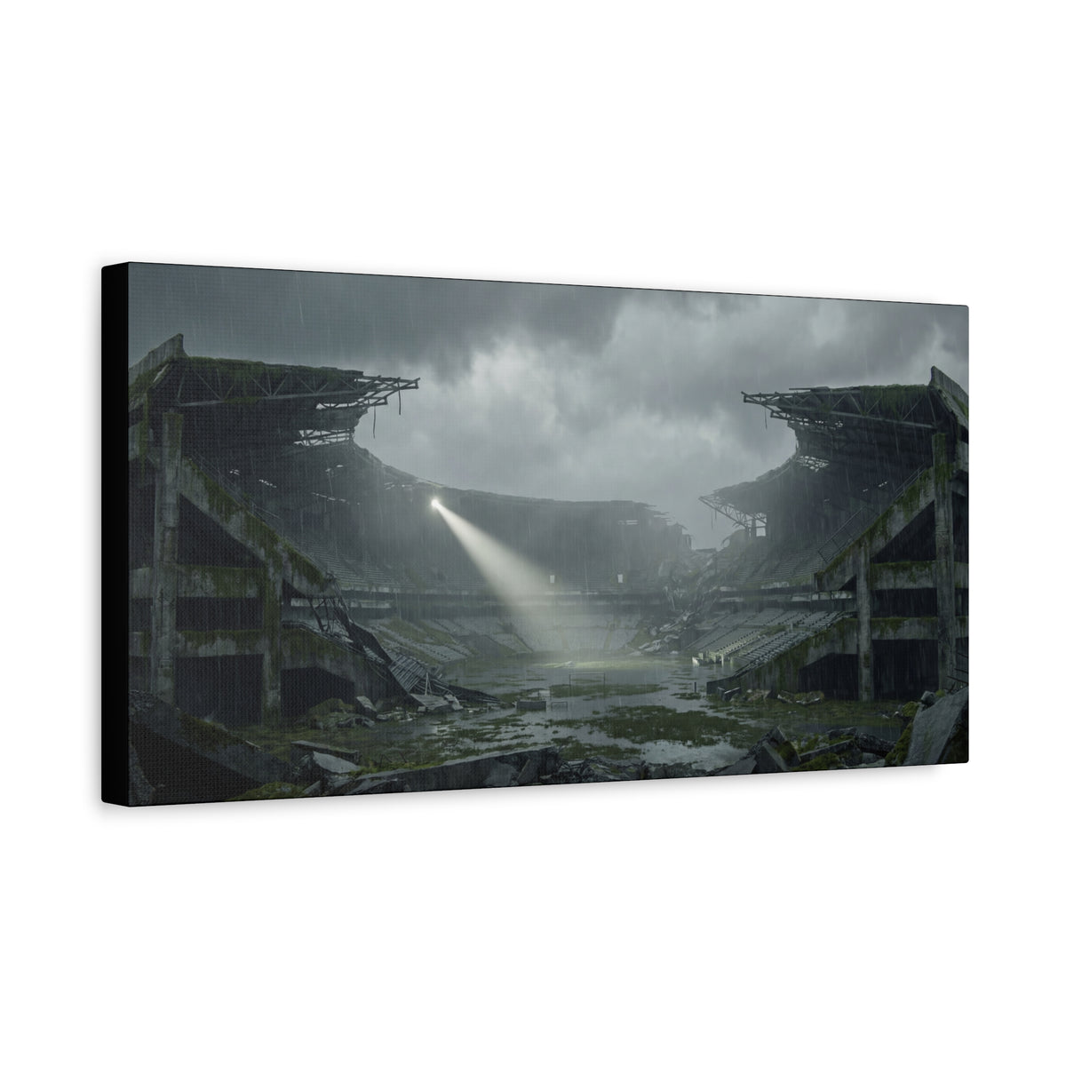 Floodlight Stadium // Canvas Print