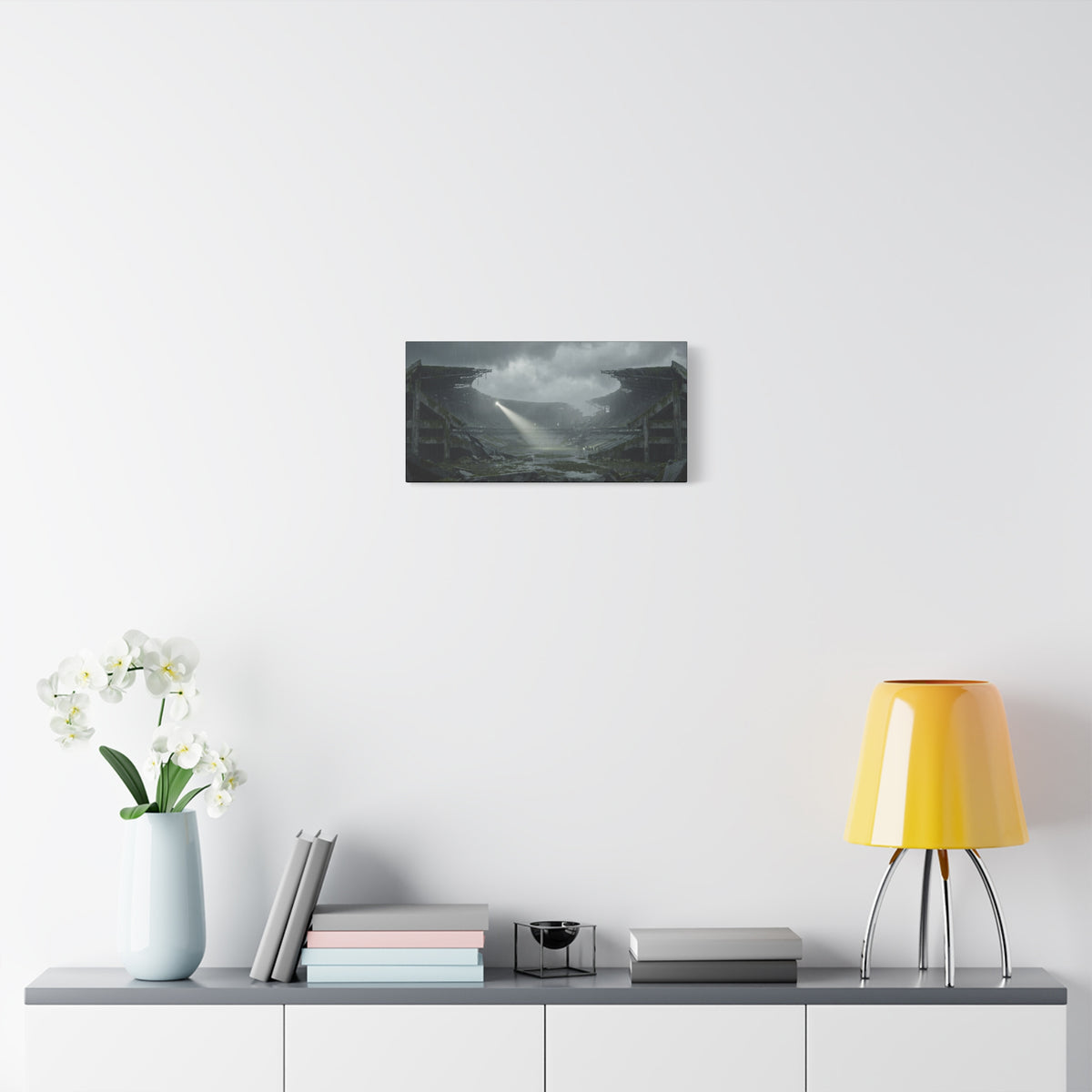 Floodlight Stadium // Canvas Print