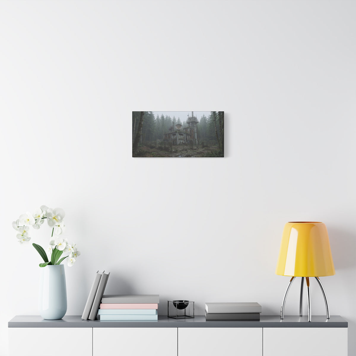 Fogline Tower // Canvas Print
