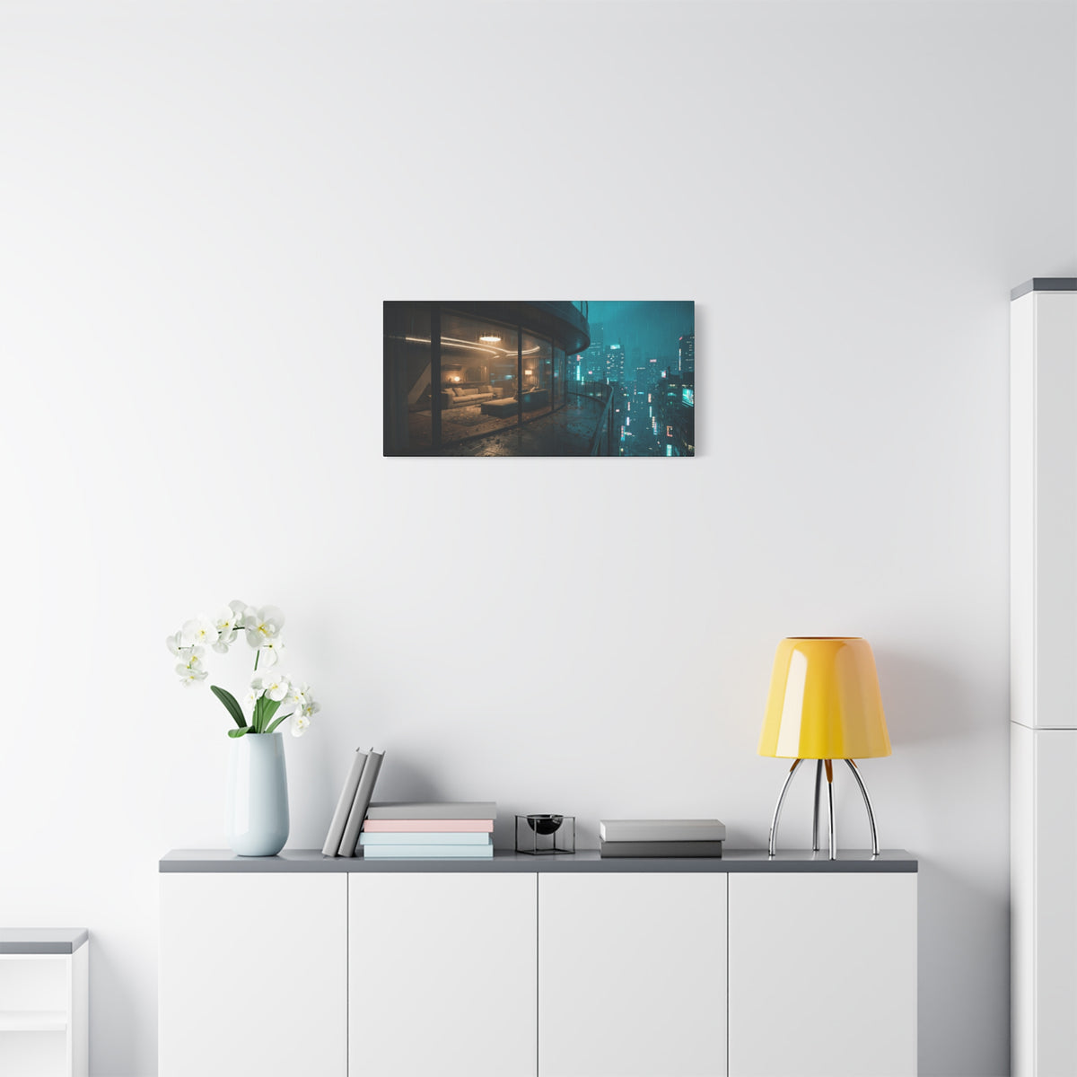 Rain District // Canvas Print