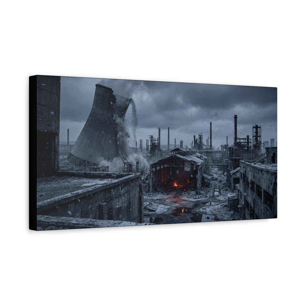 Ashfall Works // Canvas Print
