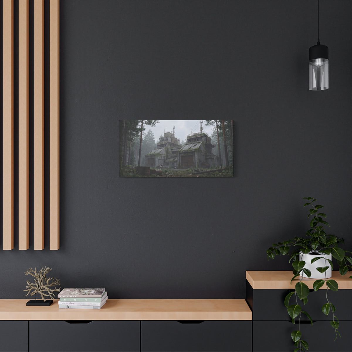Pinewatch Outpost // Canvas Print