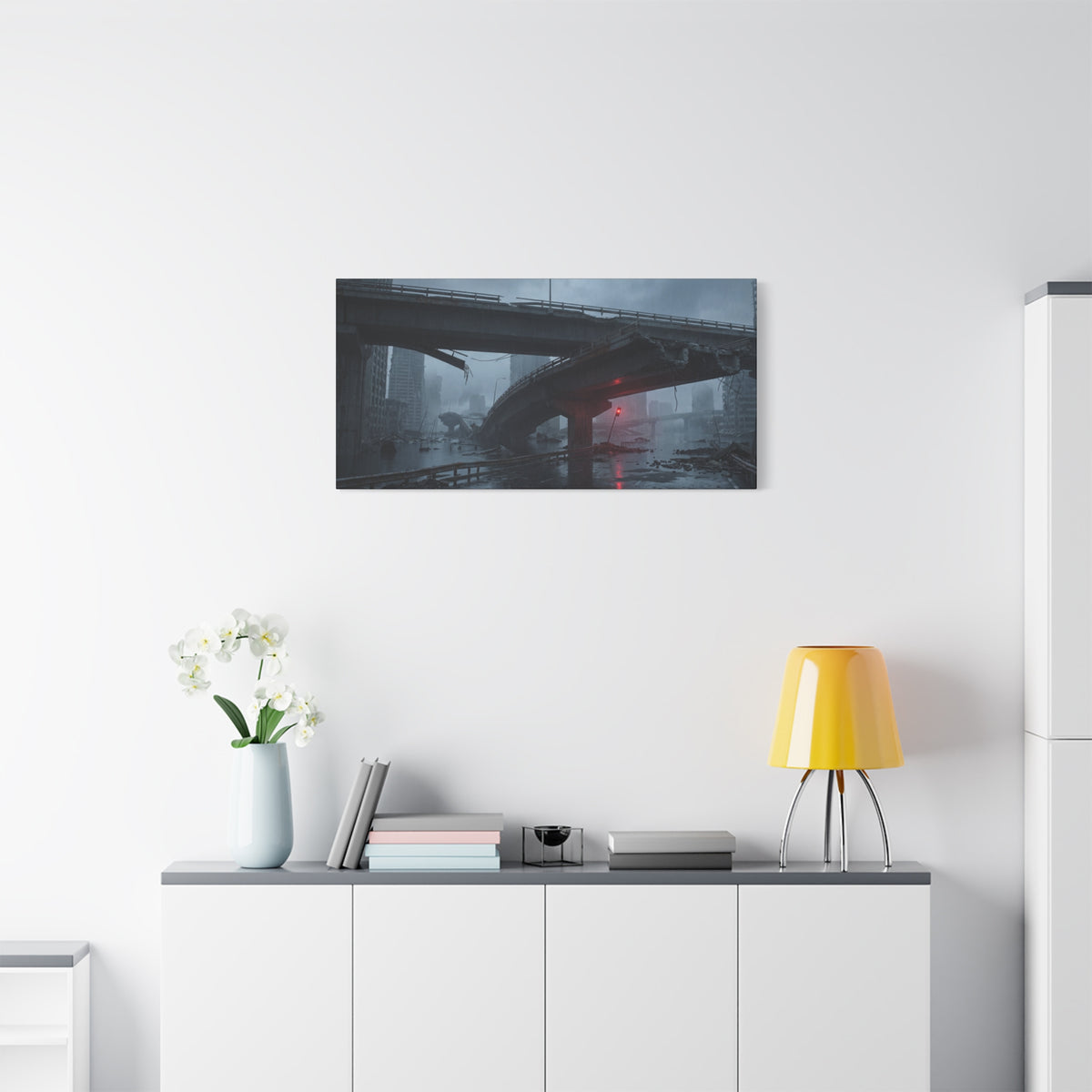 Broken Bridges // Canvas Print
