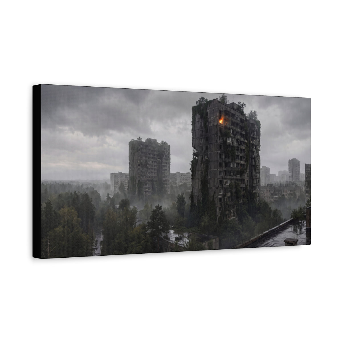 Ember District // Canvas Print