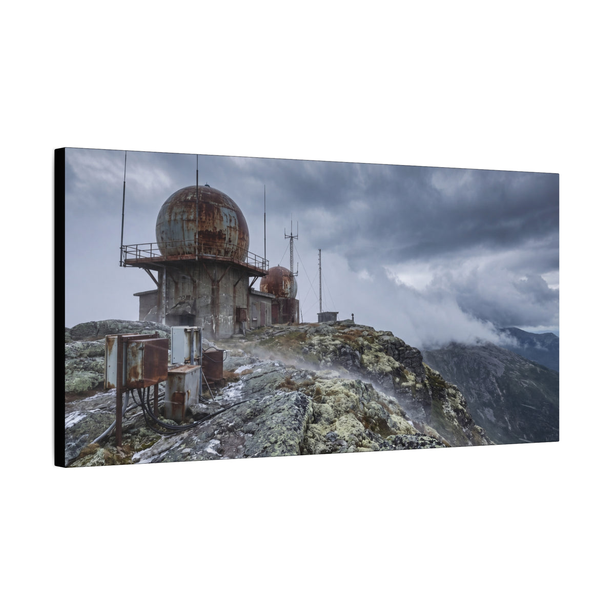 Highcrest Radome // Canvas Print