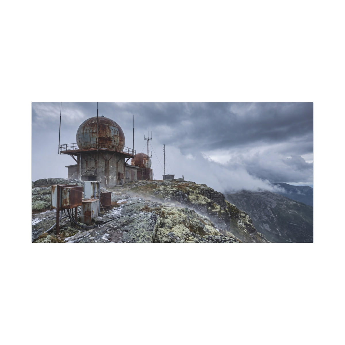 Highcrest Radome // Canvas Print