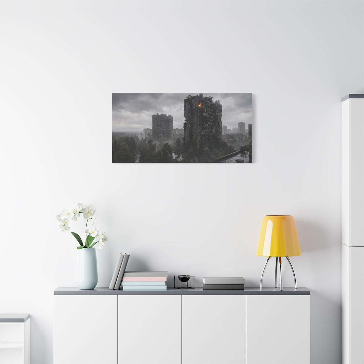 Ember District // Canvas Print
