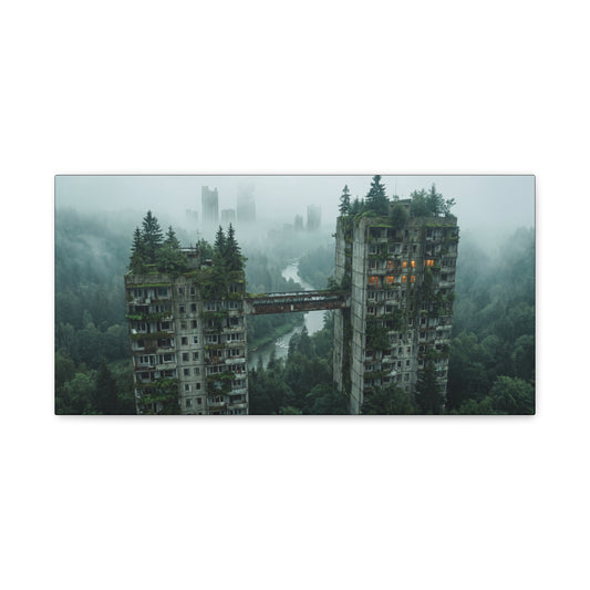 Skybridge Towers // Canvas Print
