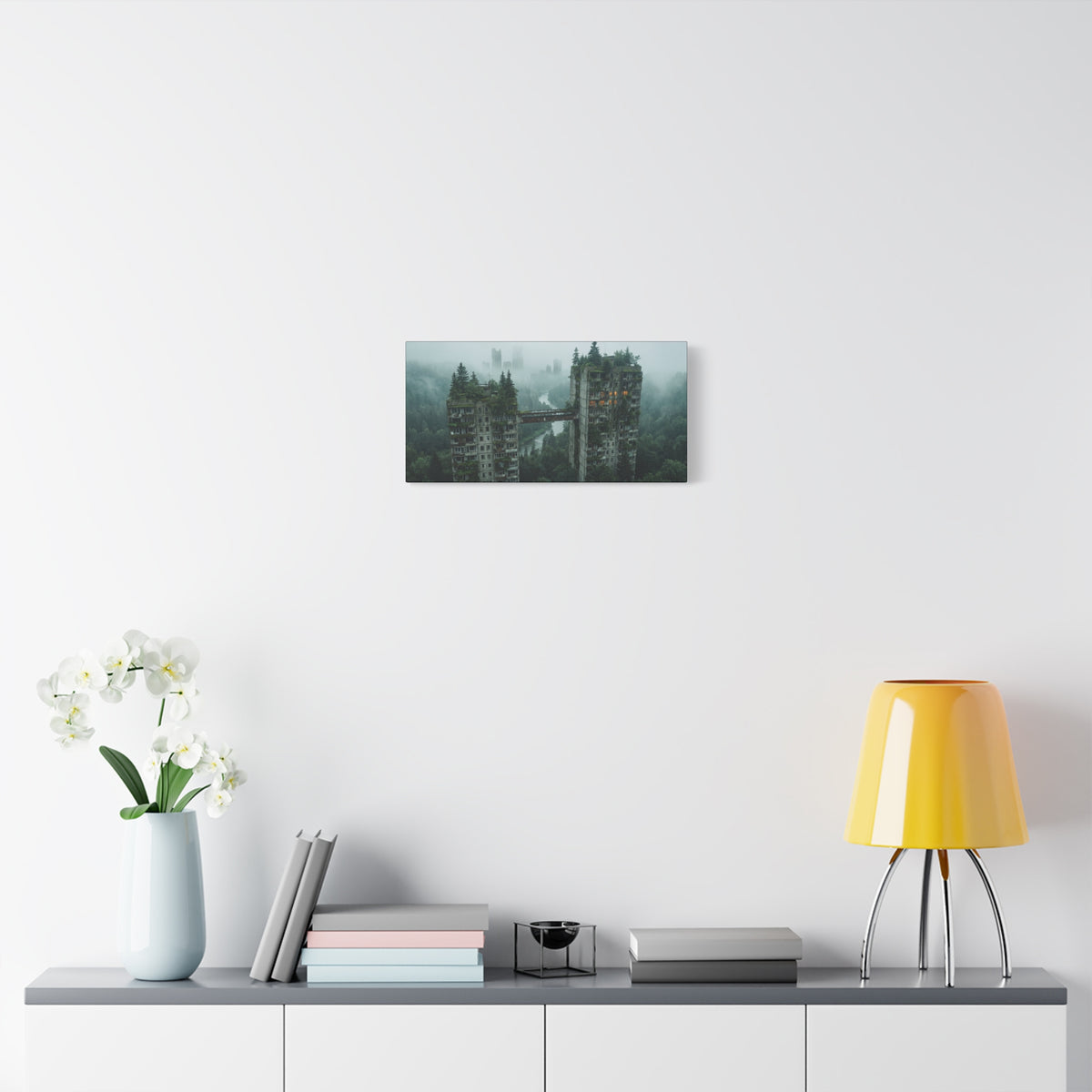 Skybridge Towers // Canvas Print