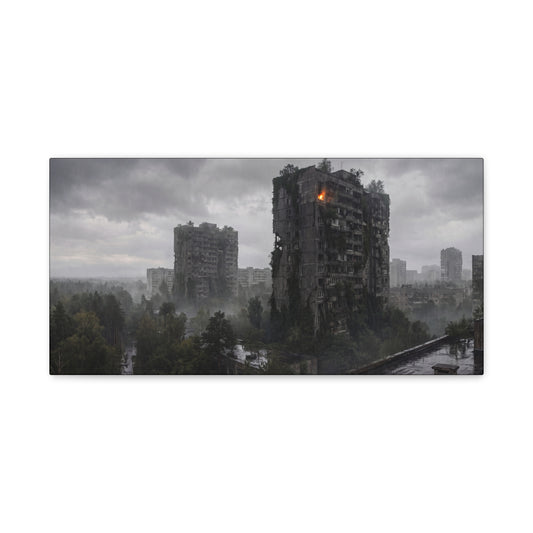 Ember District // Canvas Print