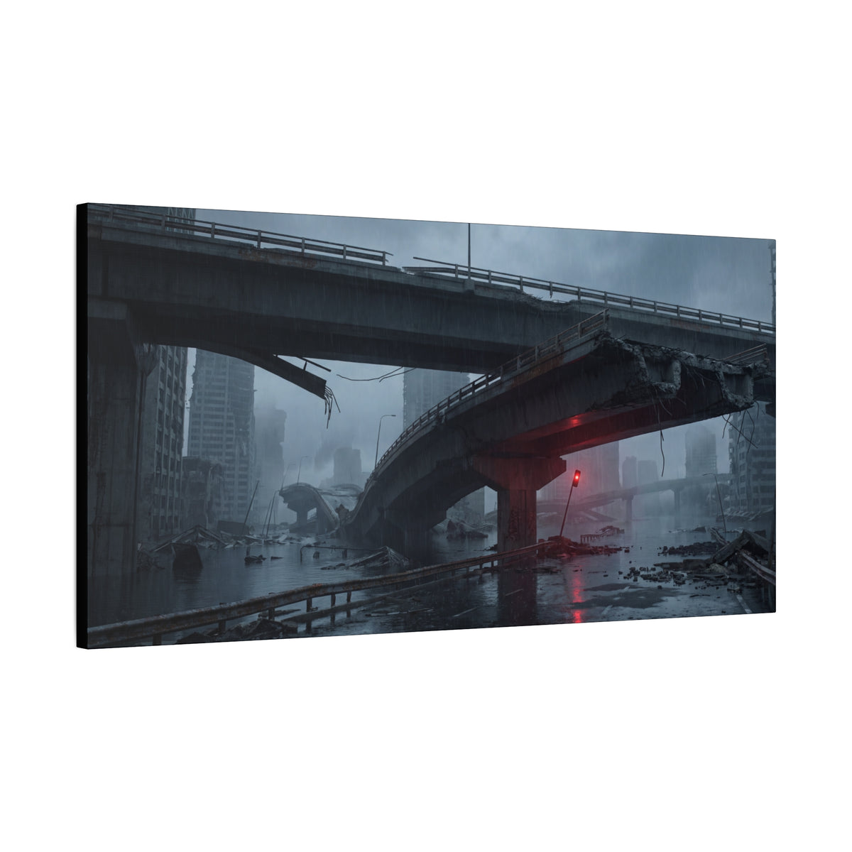 Broken Bridges // Canvas Print