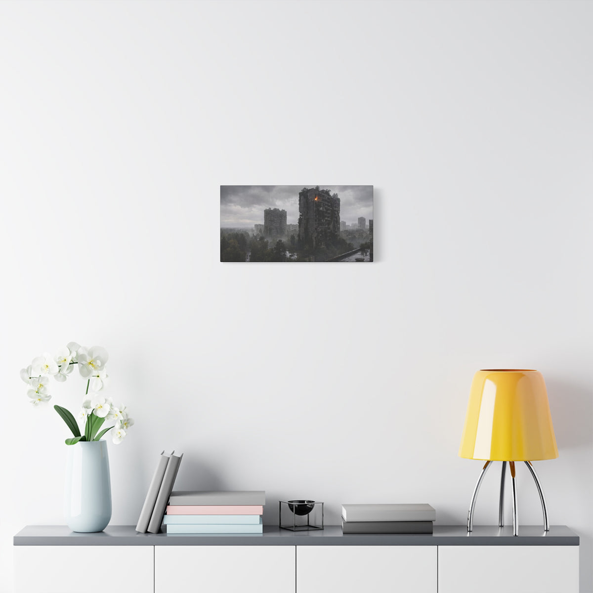 Ember District // Canvas Print