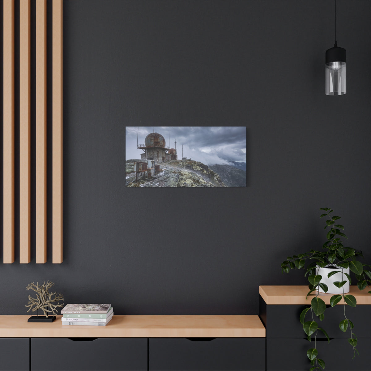 Highcrest Radome // Canvas Print