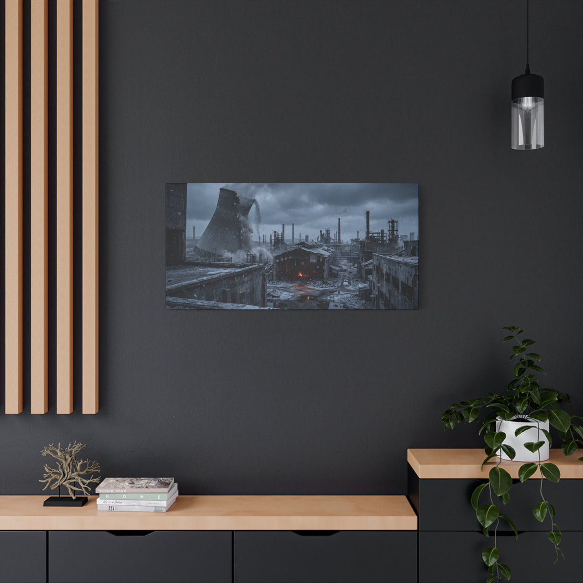 Ashfall Works // Canvas Print