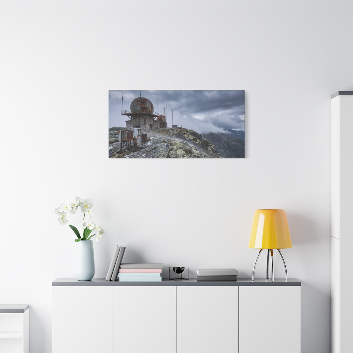 Highcrest Radome // Canvas Print