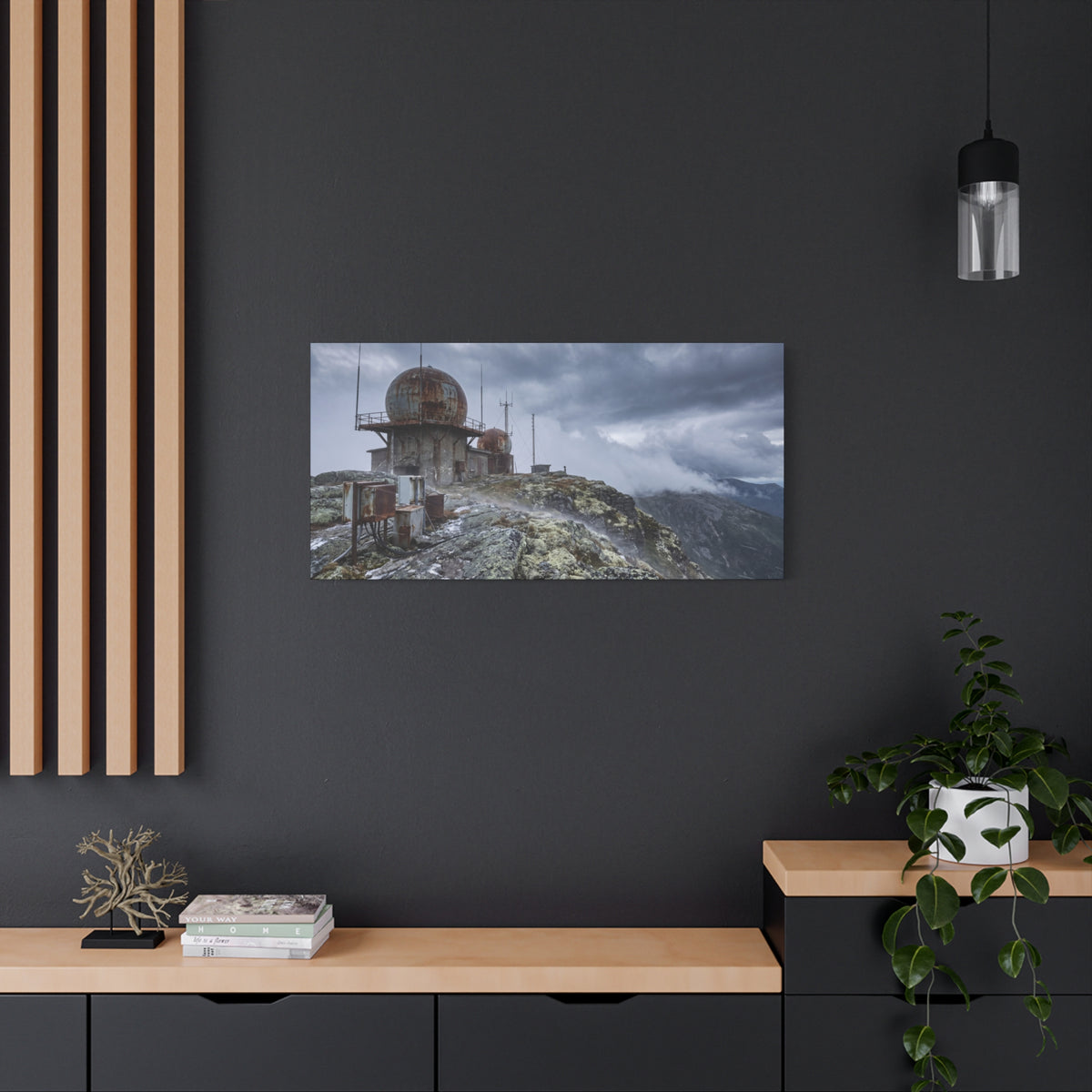 Highcrest Radome // Canvas Print