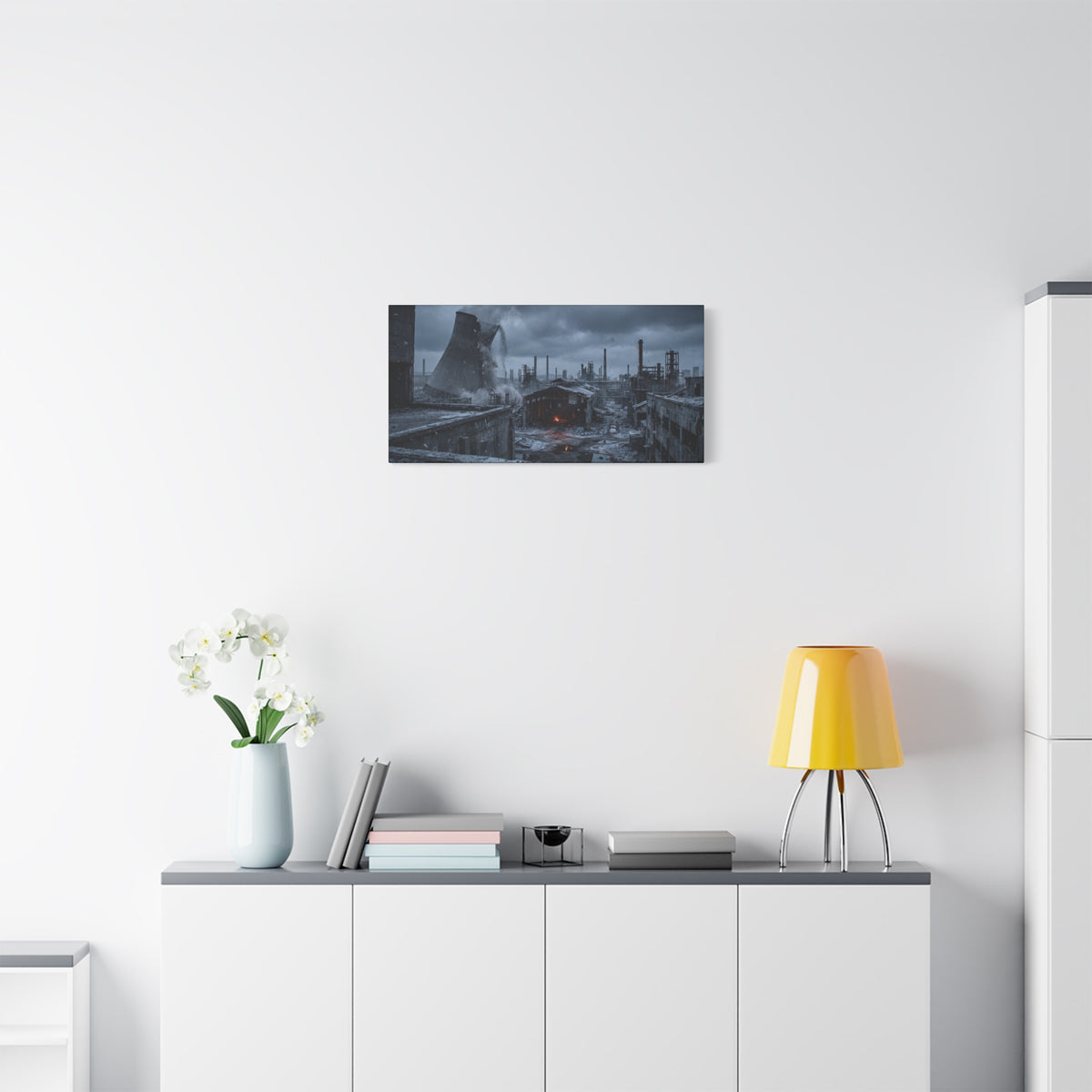 Ashfall Works // Canvas Print
